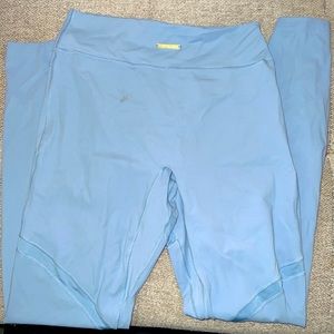 Whitney Simmons leggings. Scrunch butt. Light blue or Grey. Mediums